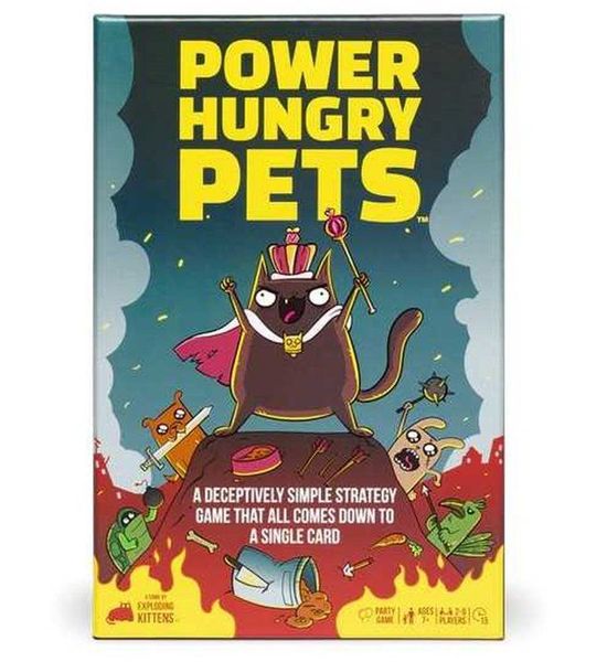 Power Hungry Pets - Engelstalig Kaartspel - Partyspel