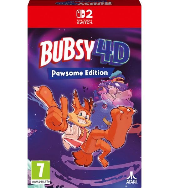 MINDSCAPE SW Bubsy 4d - Pawsome Edition Switch 2