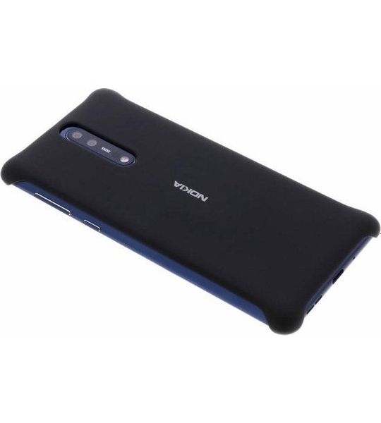 Nokia Soft Touch Case voor Nokia 8 Zwart
