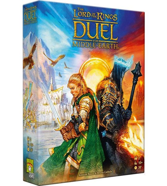 The Lord of the Rings - Duel for Middle Earth - Engelstalig Bordspel