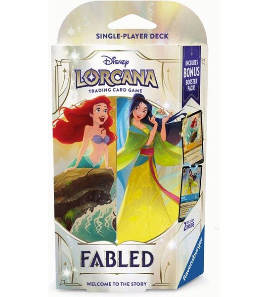 Disney Lorcana: Fabled Starter Set Amber/Saphire
