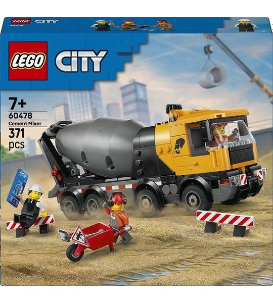 LEGO City 60478 Cementwagen