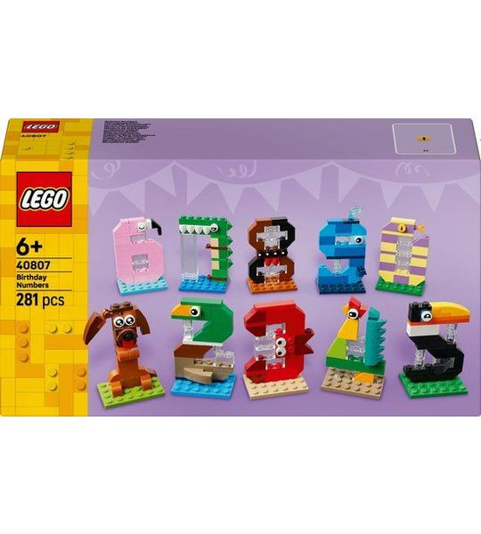LEGO Classic 40807 - Verjaardagscijfers