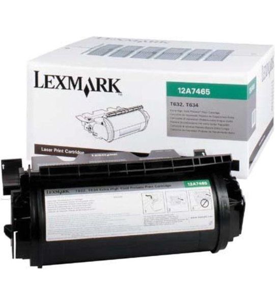 Lexmark 12A7465 zwart