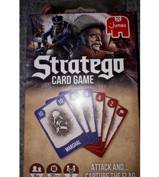 Jumbo card game Stratego - kaartspel - val aan en verover de vlag