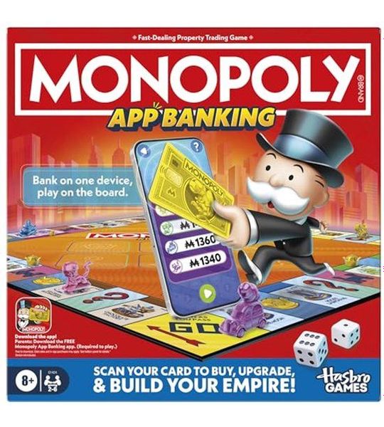 Hasbro Monopoly App Banking bordspel - digitaal bankieren