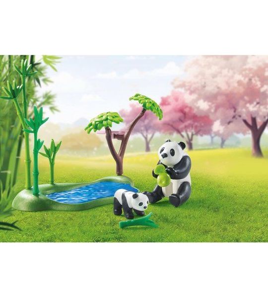 PLAYMOBIL® Aziatische tuin met pandavoer - P-71762