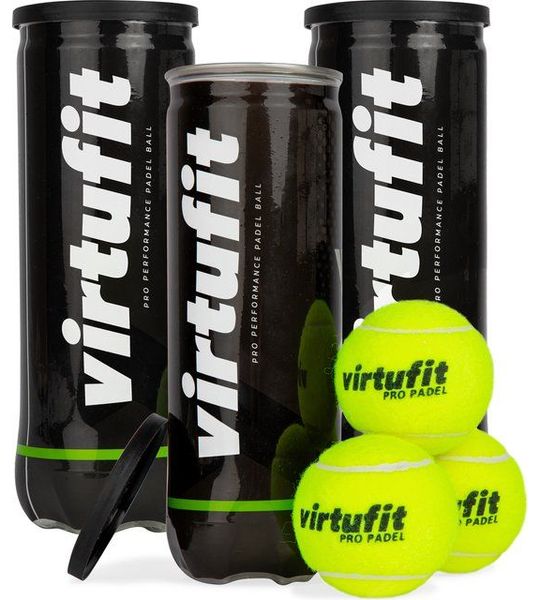 VirtuFit Pro Padel Ballen - Set / 3 ballen