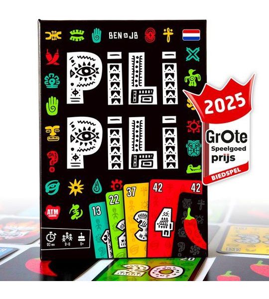 ATM Gaming Pili Pili Kaartspel - Hilarisch partyspel voor feestjes en groepen