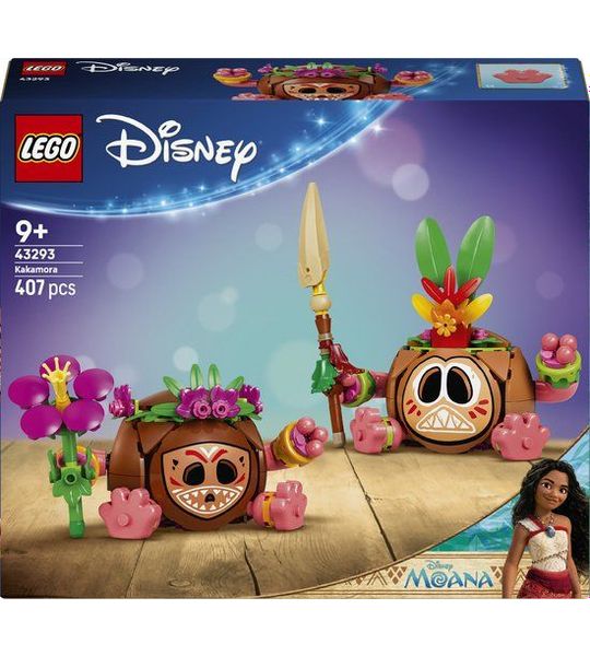 LEGO ǀ Disney Vaiana Kakamora Bouwbaar Kokosnoot Speelgoed voor Kinderen 43293