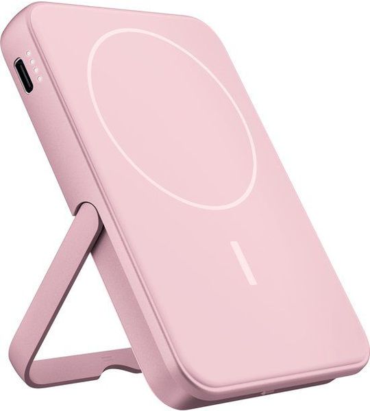 Fresh 'n Rebel Magnet Wireless 5000 Mah Powerbank Pastel Pink