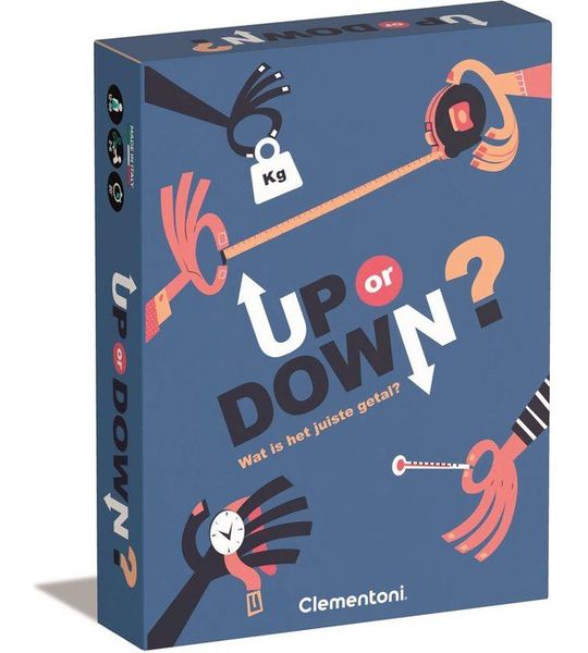 Clementoni - Board Game Up and down