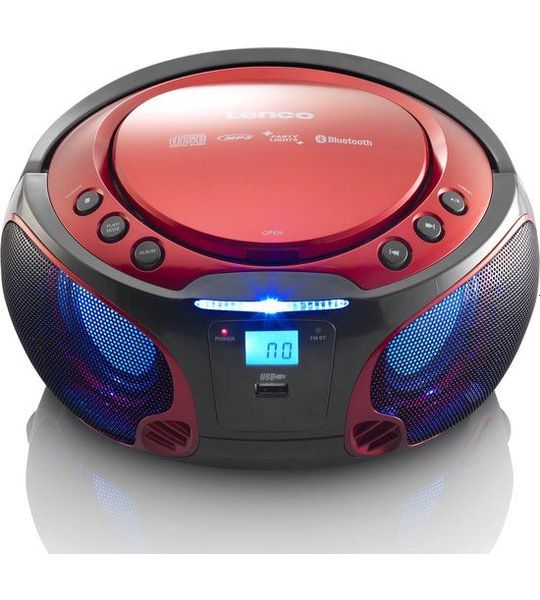 Lenco SCD-550 rood