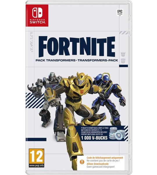 Mindscape Fortnite: Transformers Pack (code In A Box) Nintendo Switch