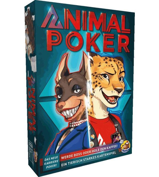 Heidelberger Spieleverlag Animal Poker, Kaartspel, Feest, 8 jaar