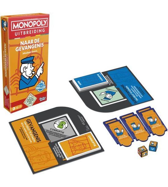 Monopoly Naar de gevangenis - Uitbreiding voor Monopoly - Gezelschapsspel