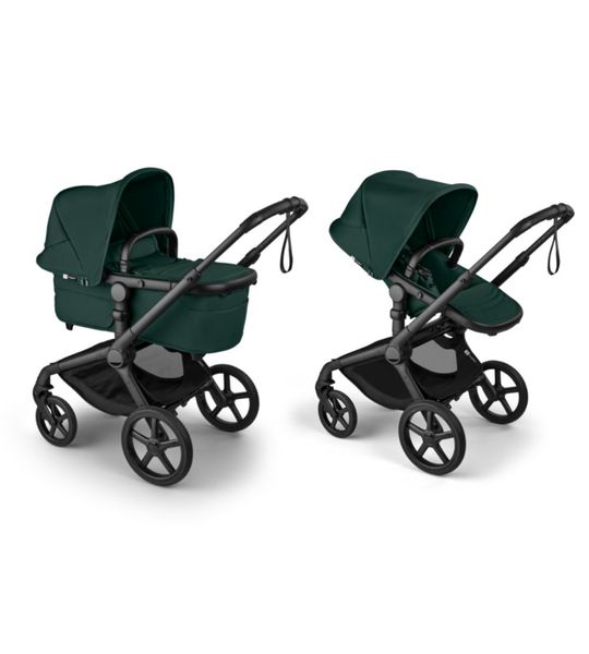 Kinderwagen Bugaboo Fox5 Renew Compleet Black/Fern Green