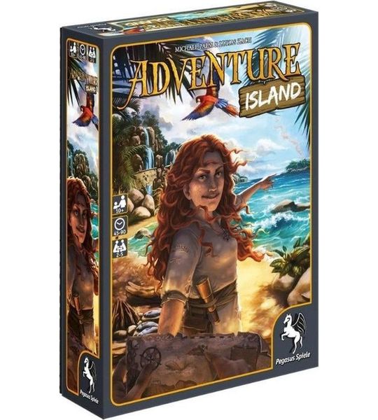 Pegasus Spiele Adventure Island Bordspel
