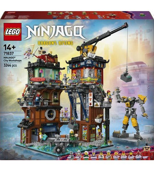 LEGO 71837 Ninjago City werkplaatsen