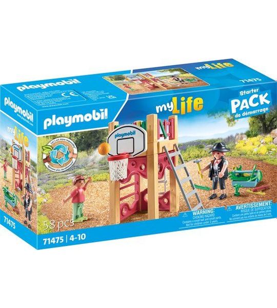 PLAYMOBIL Starter Pack Timmerman op weg naar klus - 71475