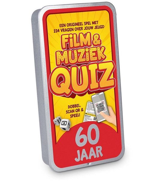 Spel - Film & muziek quiz - 60 jaar
