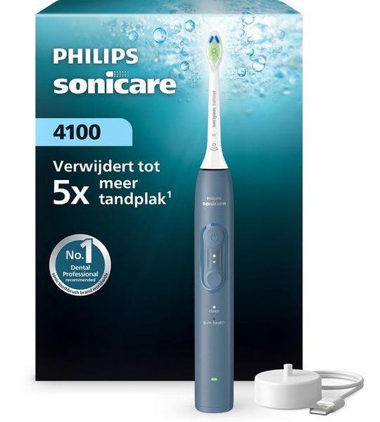 Philips Sonicare 4100 Series HX4041/48 Marineblauw