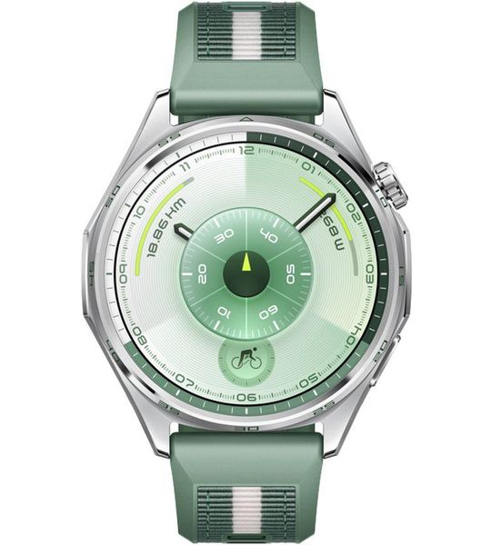 Huawei Watch GT 6 46 mm Zilver/Groen
