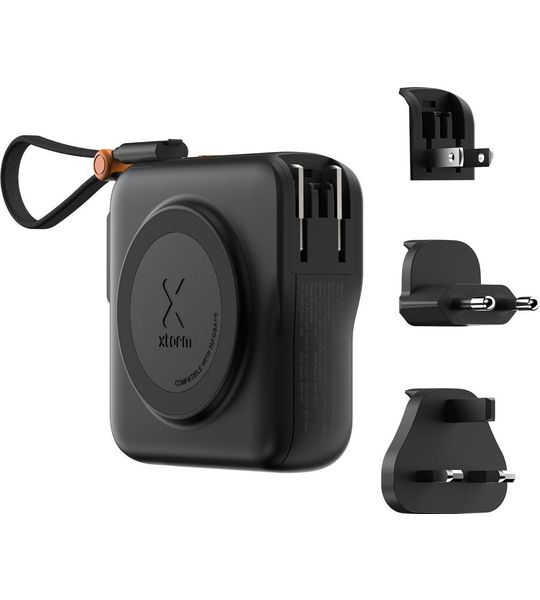 Xtorm TravelPro 30W 3-in-1 MagSafe Powerbank 10.000mAh Zwart