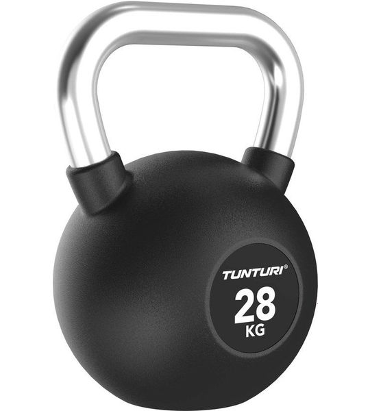 Tunturi Platinum Rubber Kettlebell - 28kg
