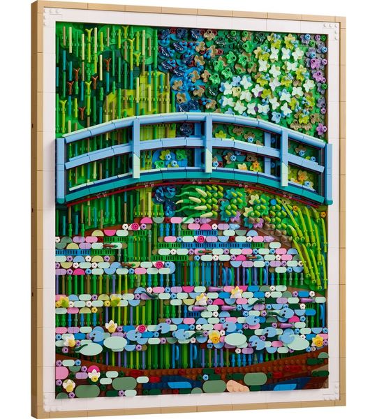 LEGO Art Claude Monet: Brug over een vijver met waterlelies 31220