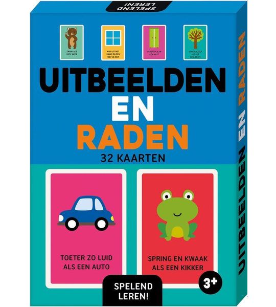 Image Books-Spelend leren-Uitbeelden en raden- Blue