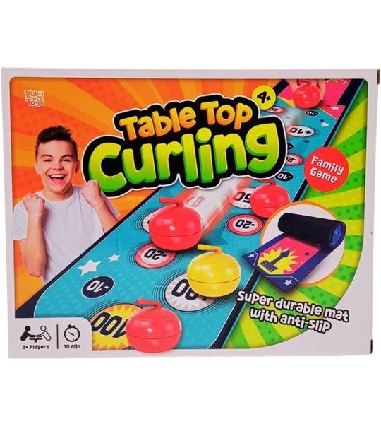 Table Top Curling - Familie Spel - 4+