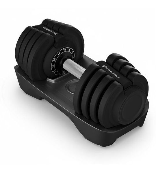 SP_Ironmate_18 verstelbare dumbbell met bijbehorende houder