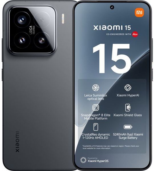 Xiaomi 15 256GB Zwart 5G