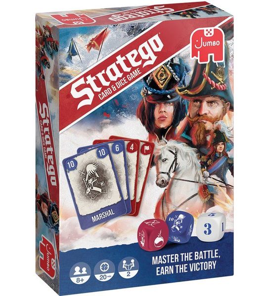 Jumbo Stratego Card & Dice Kaartspel