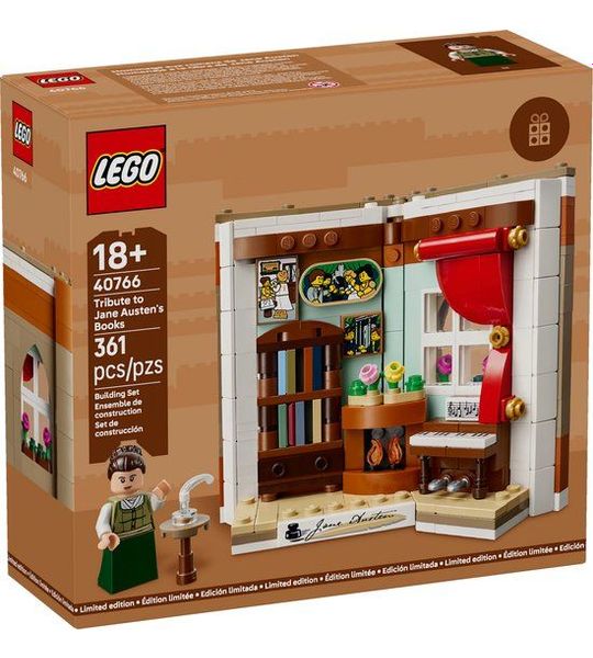 LEGO 40766 Eerbetoon aan de boeken van Jane Austen