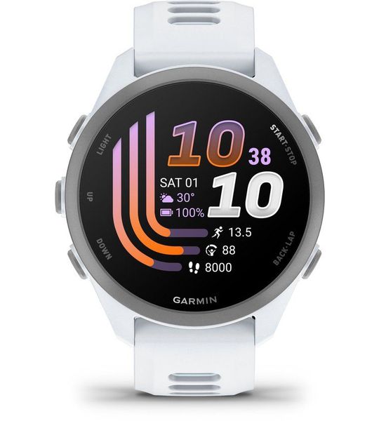 Garmin Forerunner 170 Sporthorloge Whitestone/blue
