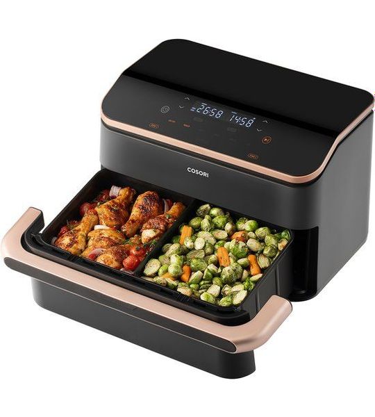 Cosori Dualblaze Twinfry Xxl 10l Heteluchtfriteuse Zwart