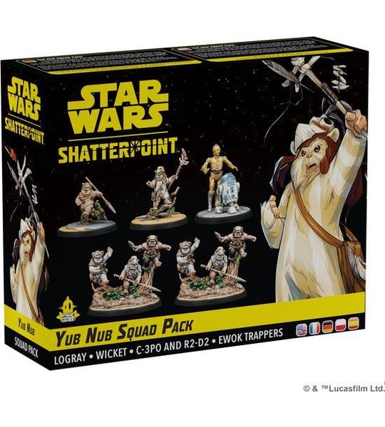 Star Wars - Shatterpoint Yub Nub Squad Pack - Engelstalig Bordspel