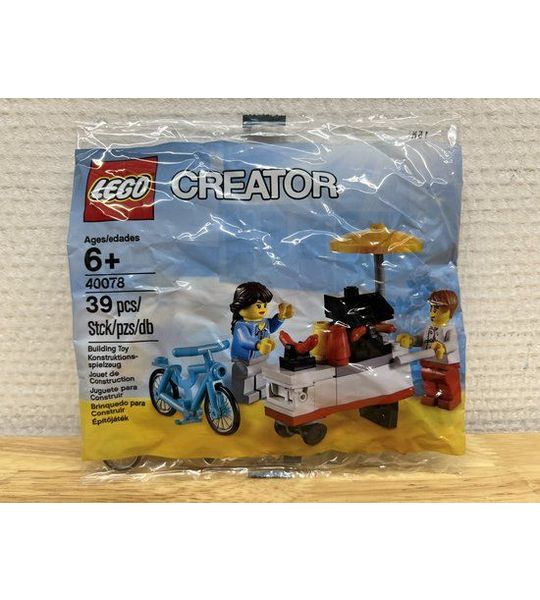 LEGO 40078 Hot Dog Stand (Polybag)