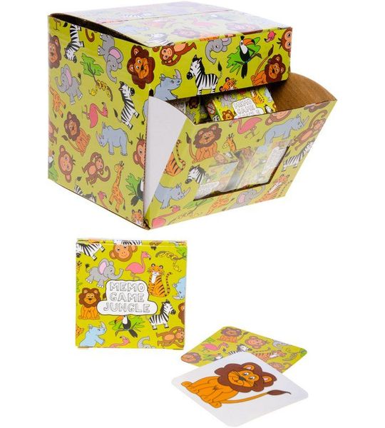 Duckiez mini memo game 28 kaartjes wilde dieren - 1 stuk