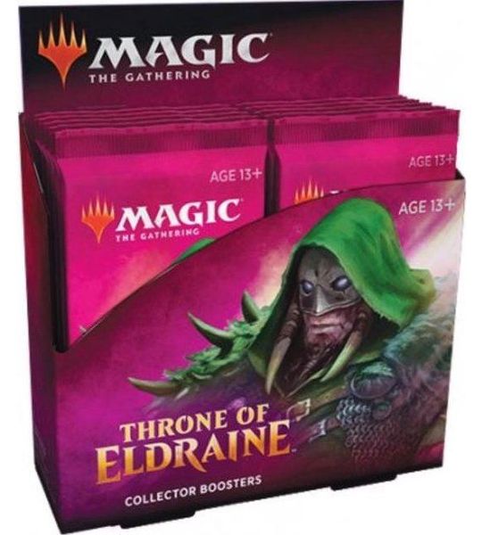 MtG Throne of Eldraine Collector Booster Display