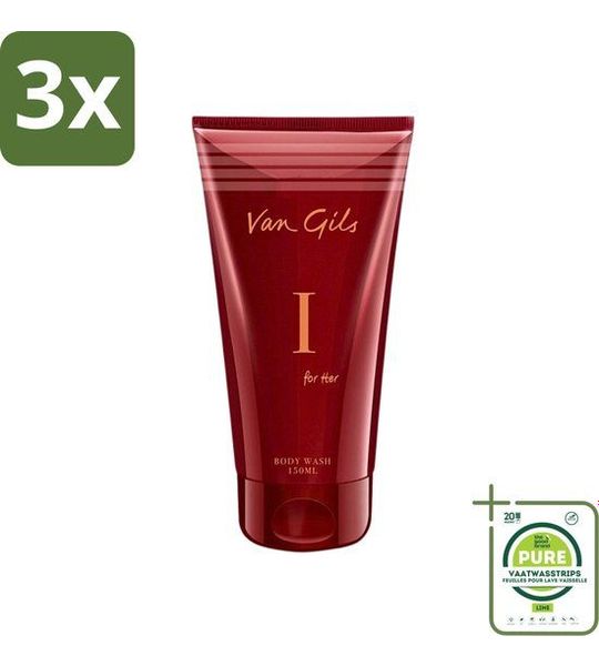 Van Gils I for Her showergel 3 x 150 ml (3-Pack)