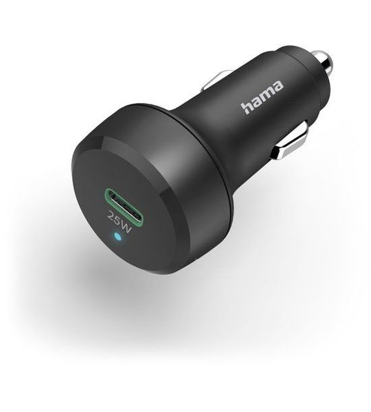 Hama 201638 Autolader Pd/qualcomm 25w Zwart