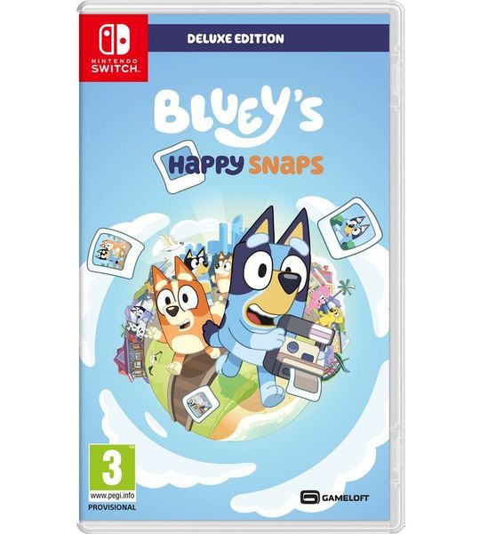 Namco Bandai Bluey's Happy Snaps - Deluxe Edition Switch