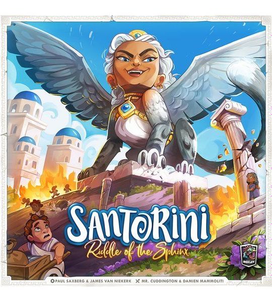 Santorini: The Riddle of the Sphinx Expansion - Uitbreiding - Engelstalig