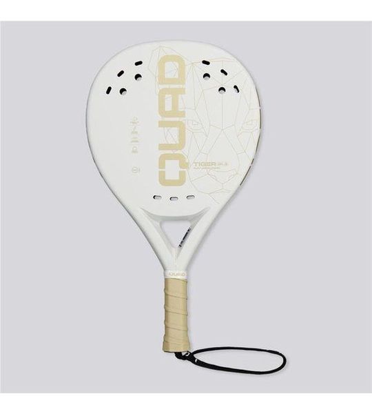 QUAD White Tiger - padelracket