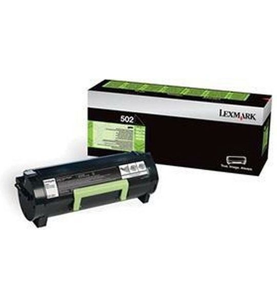 Lexmark 502E zwart