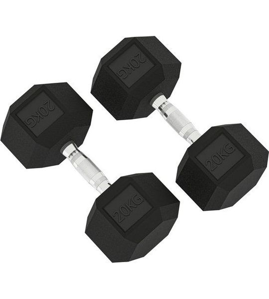 HOMCOM Rubberen Halters Metaal, Rubber 16,6B x 16,6T x 35,6H cm Zwart