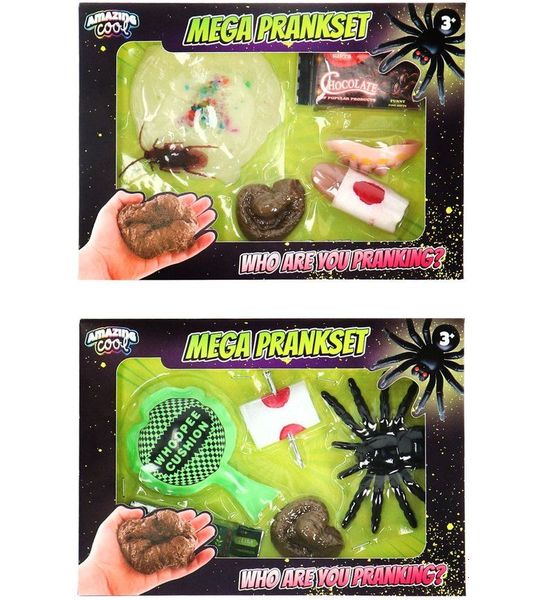 Amazing Cool mega prank set - grappige speelgoedset voor kinderen.